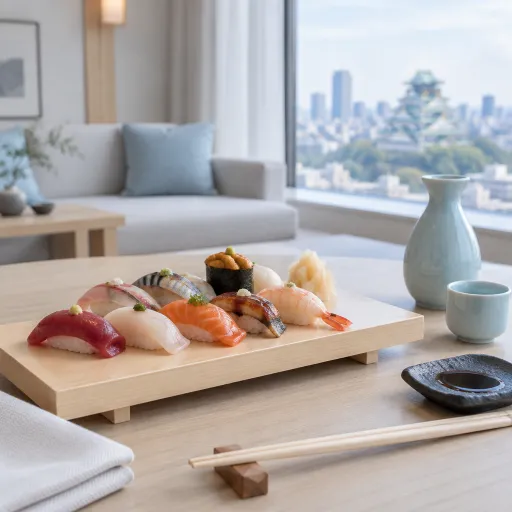 Where to savour the best sushi restaurants in Osaka for refined hotel stays